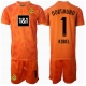 Borussia Dortmund Gregor Kobel #1 Golmanski Replike Rezervni Dres za djecu 2024-25 Kratak Rukav (+ Kratke hlače)
